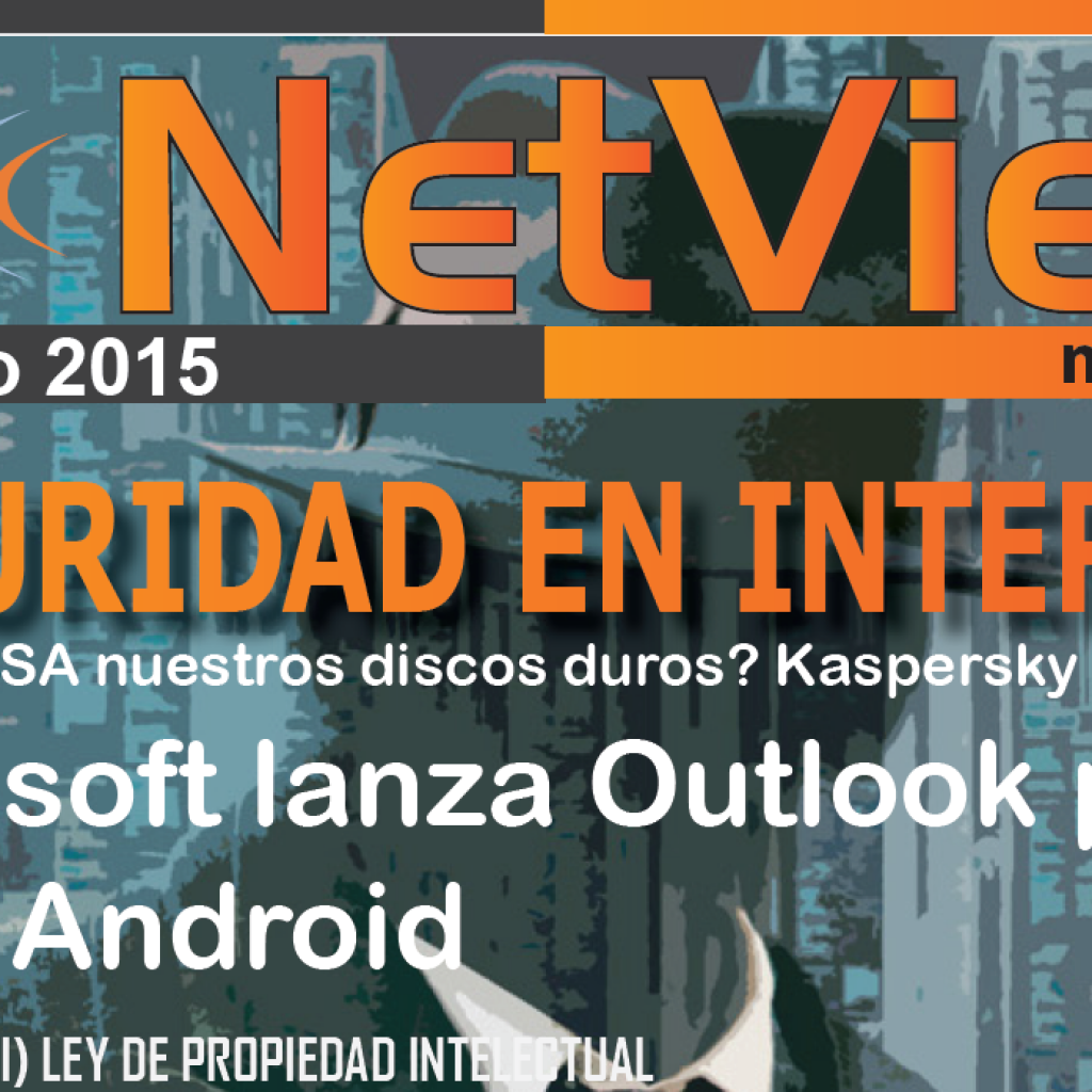 Portada revista netview "Seguridad en Internet"