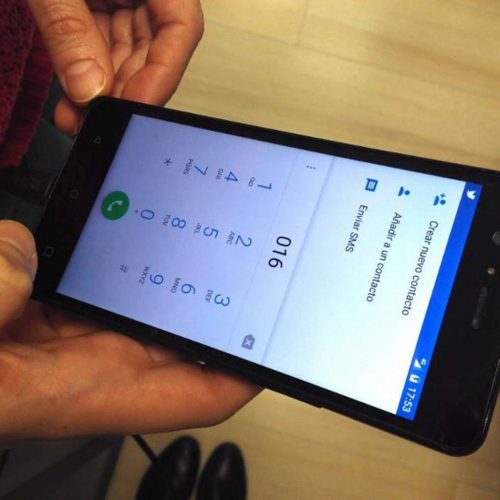 BQ llamar al 016 sin rastro